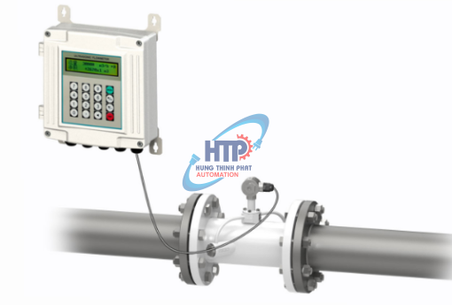 Đồng Hồ Đo Lưu Lượng Từ Xa- Remote Dạng Inline Wall Moundted Ultrasonic Flow Meter